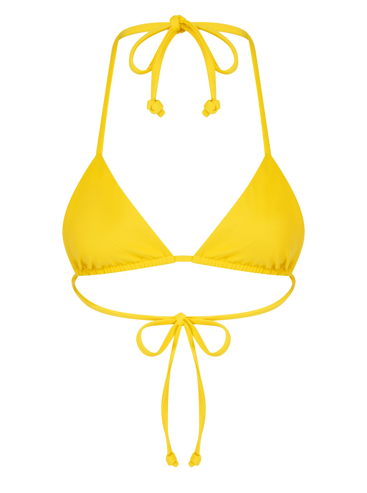 solden bikini top in limoncillo